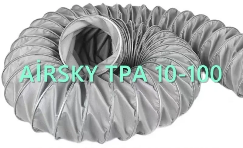 AİRSKY TPA 100 FLEX 1200C DAYANABİLEN ESNEK FLEX HORTUM