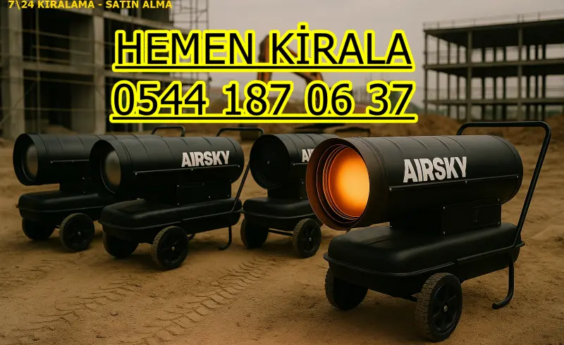 Antalya Kepez Elektrikli Isımak Isıtıcı Kiralama Nasıl Yapılır