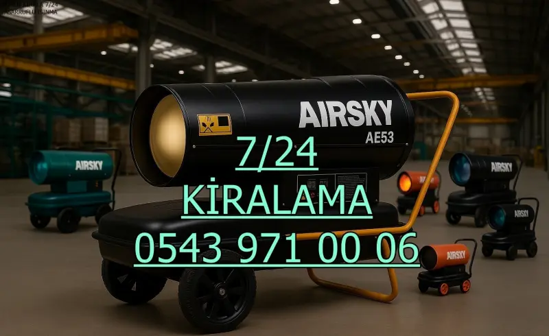Çekmeköy ve Ataşehir ve Bayrampaşa ELEKTRİKLİ ISITICI KİRALAMA