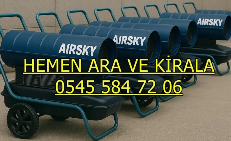 Esenyurt ve Çankaya ve Şahinbey ELEKTRİKLİ ISITICI KİRALAMA