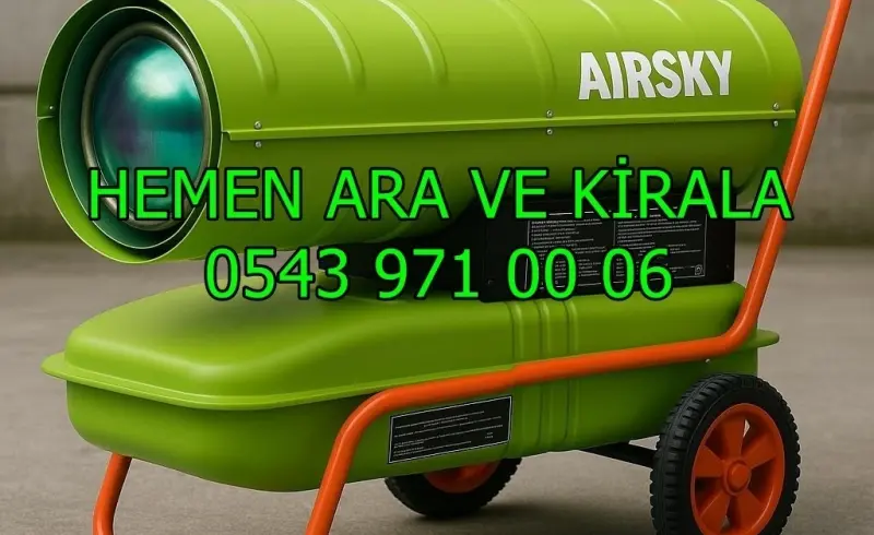 Gaziantep Araban Elektrikli Isımak Isıtıcı Kiralama Nasıl Yapılır