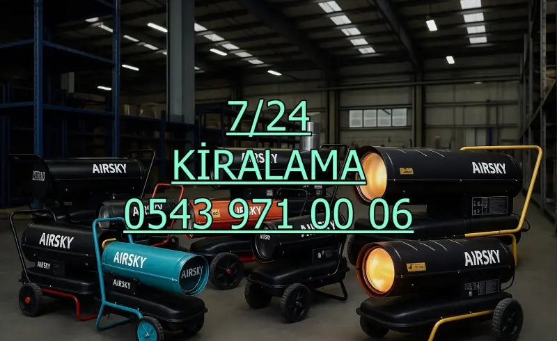 Iğdır ve Gümüşhane ve Bilecik ELEKTRİKLİ ISITICI KİRALAMA