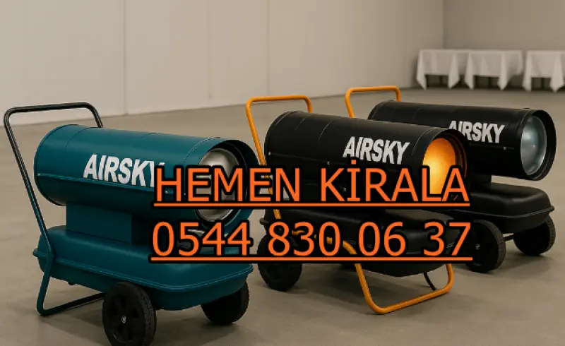 Karabük ve Ankara ve Kırıkkale ELEKTRİKLİ ISITICI KİRALAMA