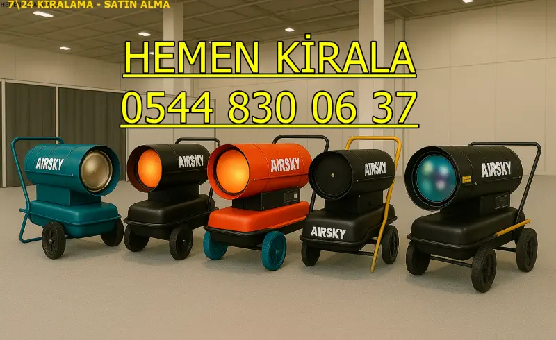 Konya Karatay Elektrikli Isımak Isıtıcı Kiralama Nasıl Yapılır