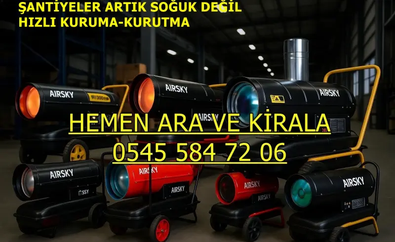 Konya Kulu Elektrikli Isımak Isıtıcı Kiralama Nasıl Yapılır