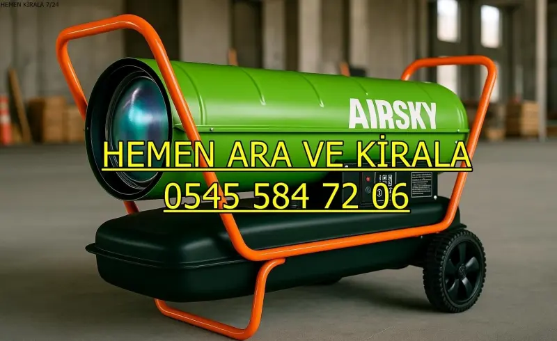 Mersin Akdeniz Elektrikli Isımak Isıtıcı Kiralama Nasıl Yapılır