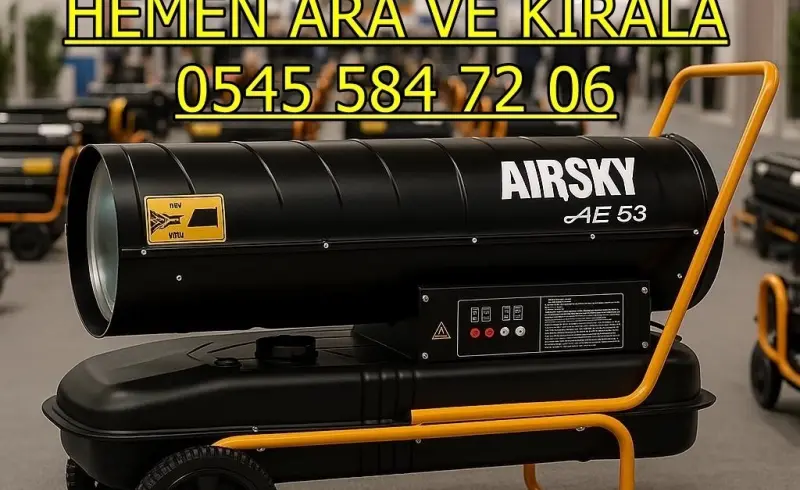 Mersin Mut Elektrikli Isımak Isıtıcı Kiralama Nasıl Yapılır