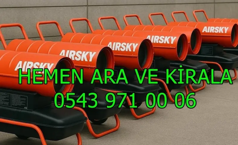 Siirt ve Trabzon ve Ardahan ELEKTRİKLİ ISITICI KİRALAMA