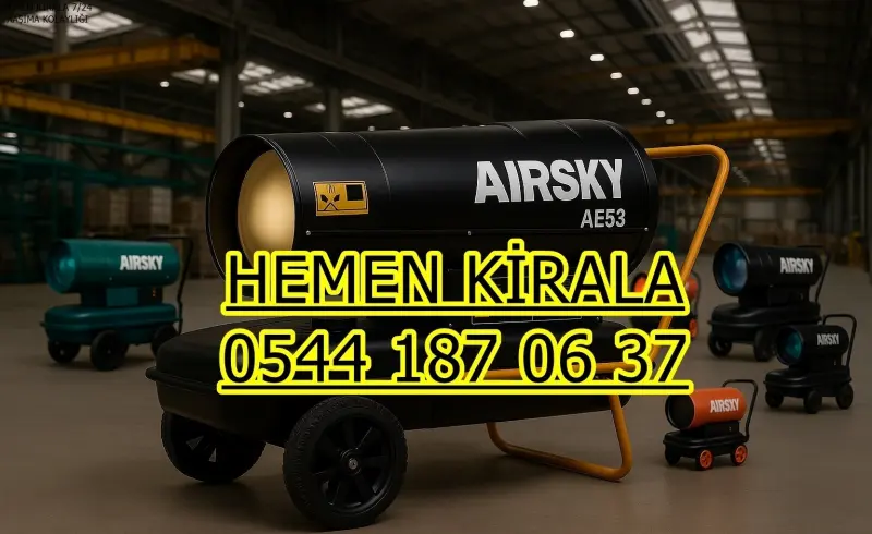 Ümraniye ve Yıldırım ve Bağcılar ELEKTRİKLİ ISITICI KİRALAMA
